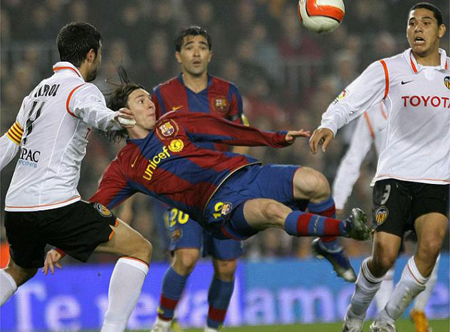 gol messi delineation